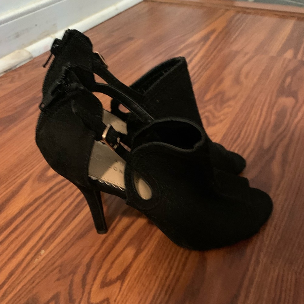 Lauren Conrad Black Booties